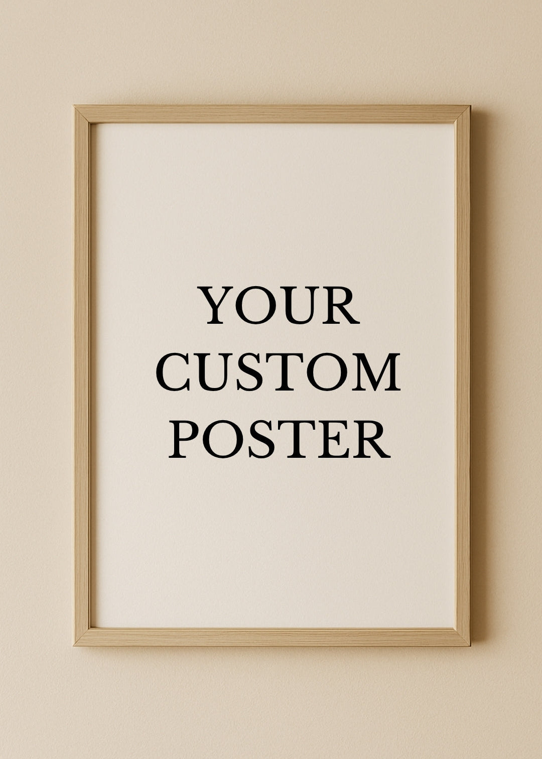 Custom photo poster printed from your own picture – Nexura