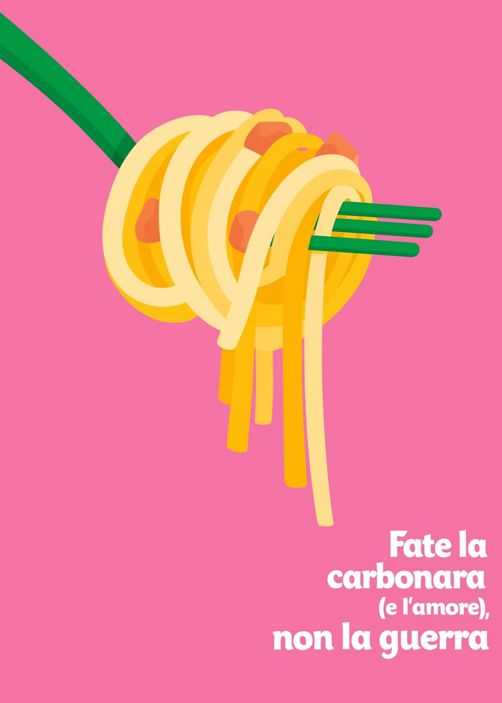 Menos drama, más pasta.